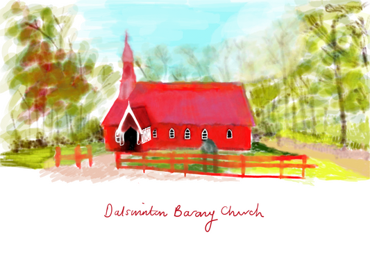 Custom Watercolour Venue Illustration High Quality Digital File (JPG & PNG)