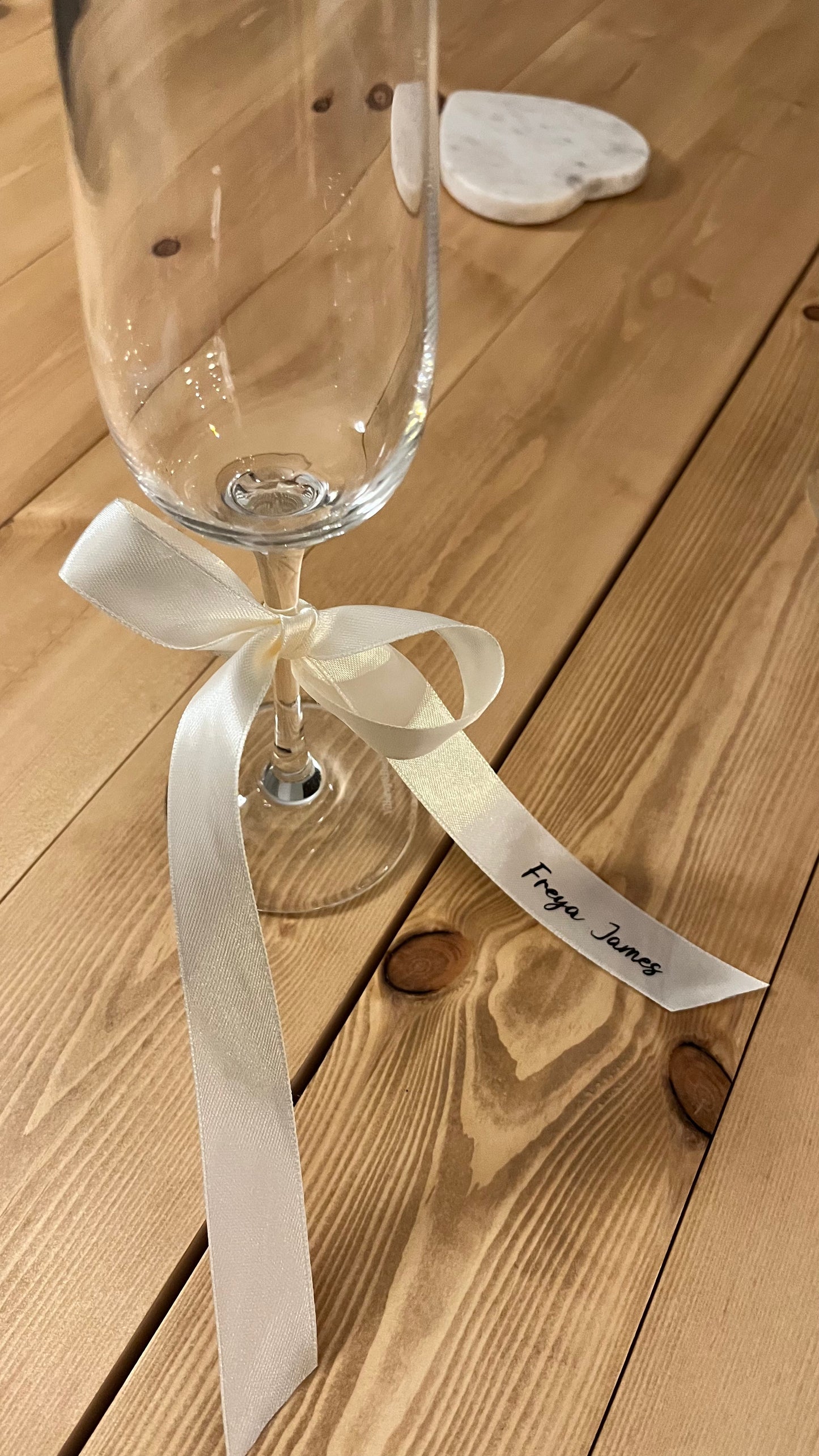 Personalised Ribbon Name Tags