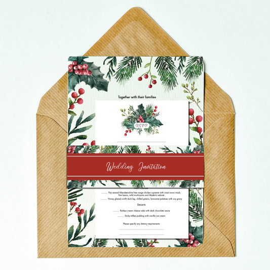 Very Berry Invitation Suite